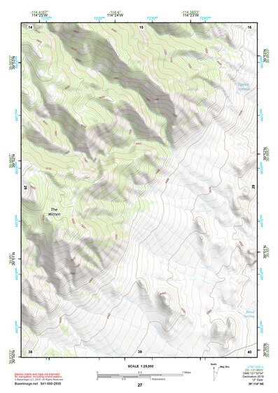 39114NE Page 27 Kern Mountains Topo Preview 1