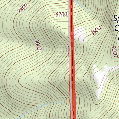 39114NE Page 47 Kern Mountains Topo Preview 3