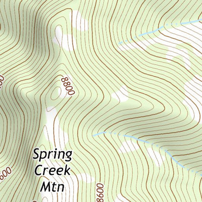 39114NE Page 48 Kern Mountains Topo Preview 3