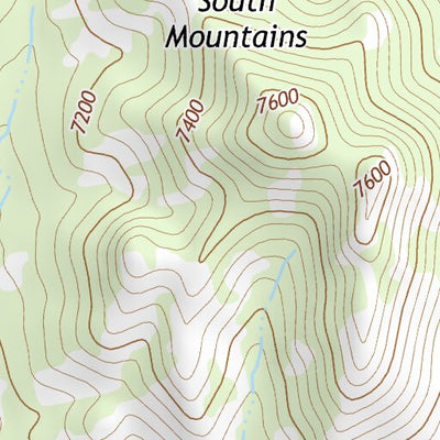 39114NE Page 57 Kern Mountains Topo Preview 3