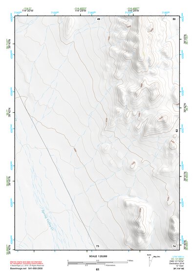 39114NE Page 61 Kern Mountains Topo Preview 1