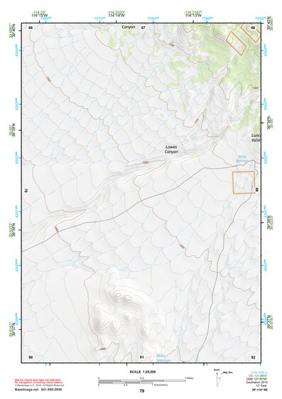 39114NE Page 79 Kern Mountains Topo Preview 1