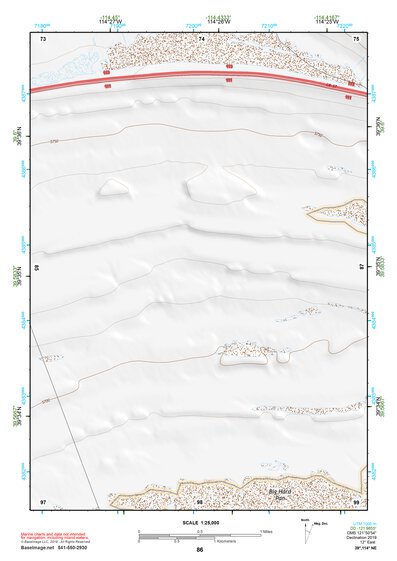 39114NE Page 86 Kern Mountains Topo Preview 1