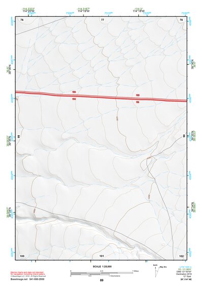 39114NE Page 89 Kern Mountains Topo Preview 1