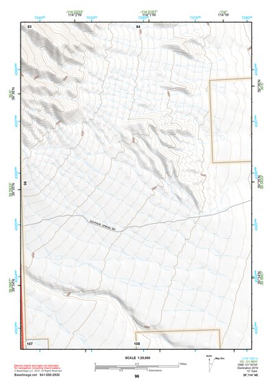 39114NE Page 96 Kern Mountains Topo Preview 1