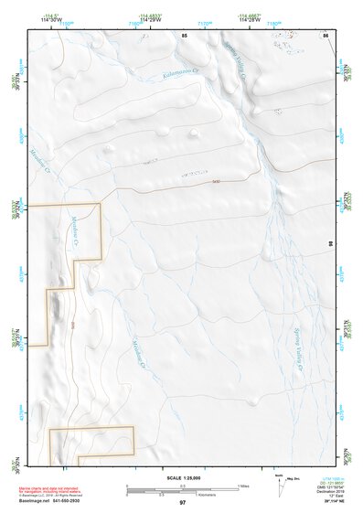 39114NE Page 97 Kern Mountains Topo Preview 1