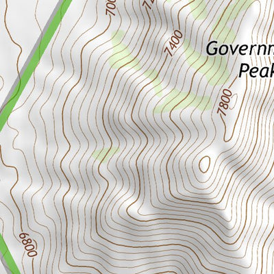 39114NE Page 105 Kern Mountains Topo Preview 3