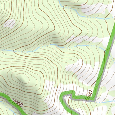 39114NW Page 4 Kern Mountains Topo Preview 2