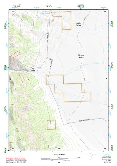 39114NW Page 27 Kern Mountains Topo Preview 1