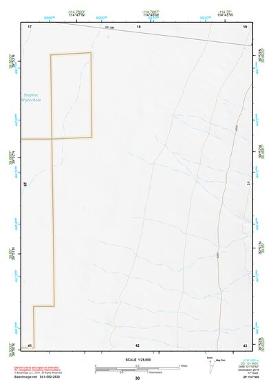 39114NW Page 30 Kern Mountains Topo Preview 1
