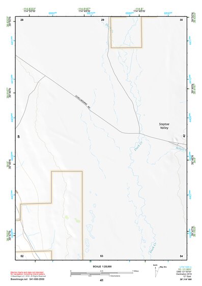 39114NW Page 41 Kern Mountains Topo Preview 1
