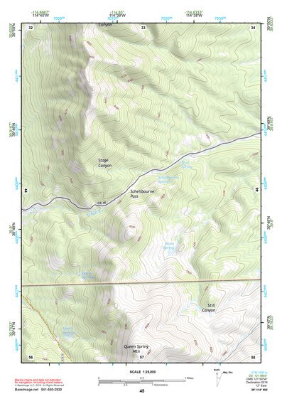 39114NW Page 45 Kern Mountains Topo Preview 1