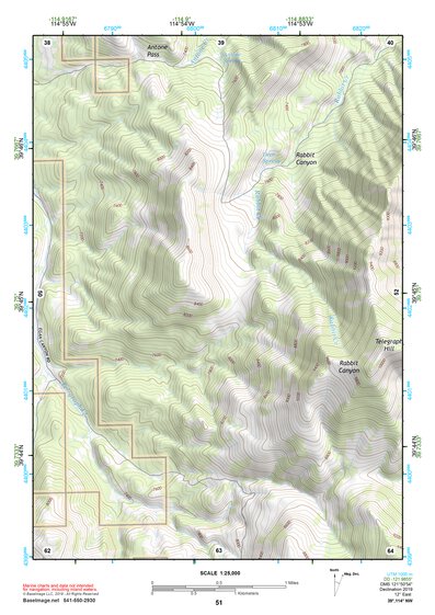 39114NW Page 51 Kern Mountains Topo Preview 1