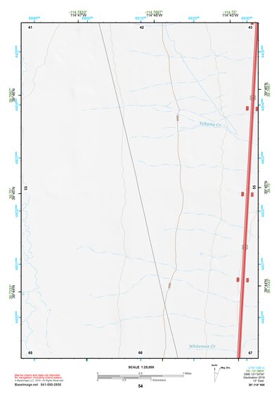 39114NW Page 54 Kern Mountains Topo Preview 1