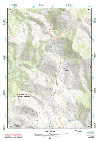 39114NW Page 69 Kern Mountains Topo Preview 1