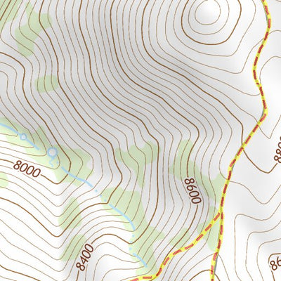 39114NW Page 69 Kern Mountains Topo Preview 2