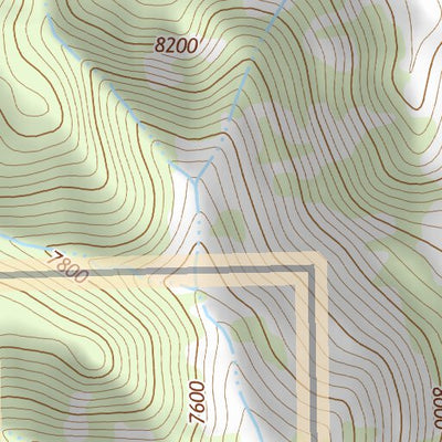 39114NW Page 75 Kern Mountains Topo Preview 3