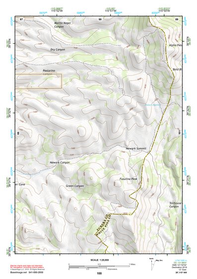 39115NW Page 100 Newark Lake Topo Preview 1