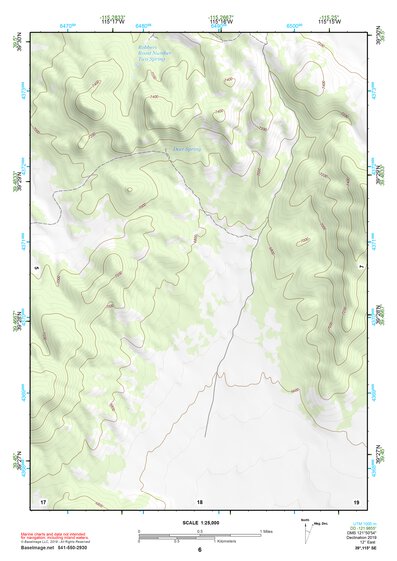 39115SE Page 6 Mount Hamilton Topo Preview 1