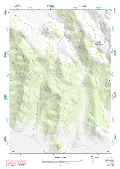 39115SE Page 7 Mount Hamilton Topo Preview 1