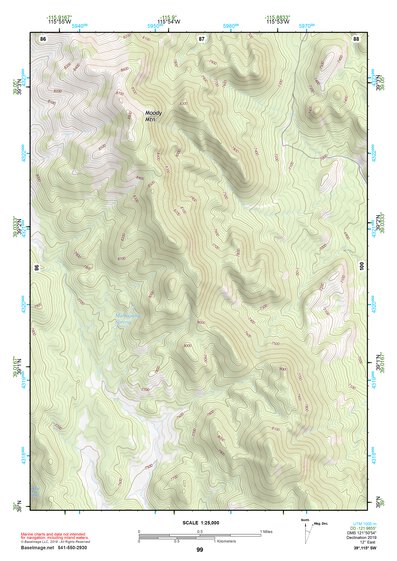 39115SW Page 99 Mount Hamilton Topo Preview 1