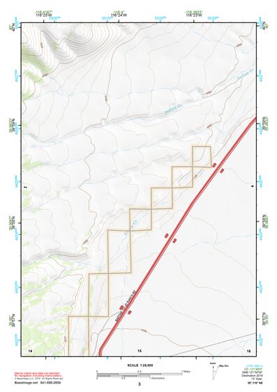 39116NE Page 3 Simpson Park Mountains Topo Preview 1