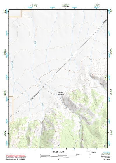 39116NE Page 6 Simpson Park Mountains Topo Preview 1