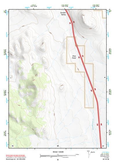 39116NE Page 8 Simpson Park Mountains Topo Preview 1