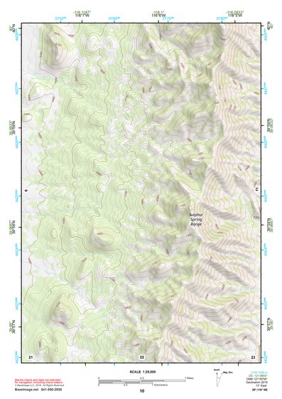 39116NE Page 10 Simpson Park Mountains Topo Preview 1