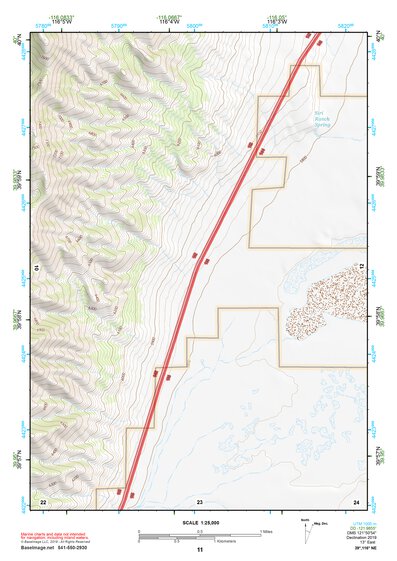 39116NE Page 11 Simpson Park Mountains Topo Preview 1