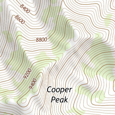 39116NE Page 17 Simpson Park Mountains Topo Preview 3