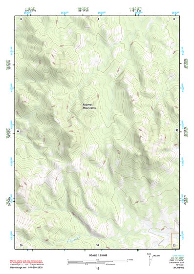39116NE Page 19 Simpson Park Mountains Topo Preview 1