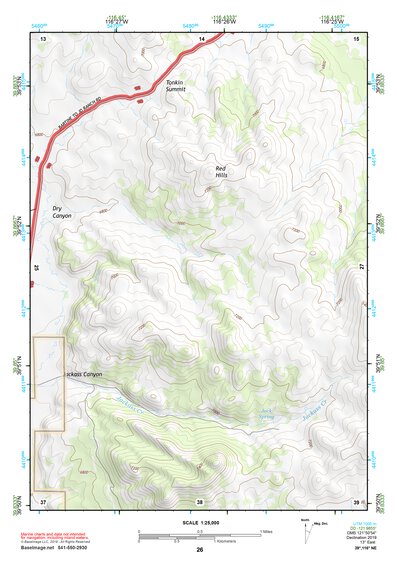 39116NE Page 26 Simpson Park Mountains Topo Preview 1