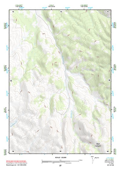 39116NE Page 27 Simpson Park Mountains Topo Preview 1