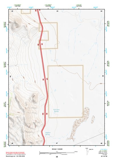 39116NE Page 35 Simpson Park Mountains Topo Preview 1
