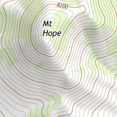 39116NE Page 44 Simpson Park Mountains Topo Preview 3
