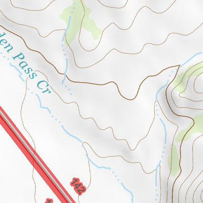 39116NE Page 45 Simpson Park Mountains Topo Preview 2