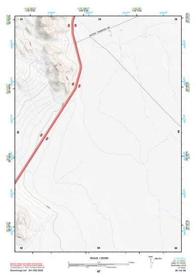 39116NE Page 47 Simpson Park Mountains Topo Preview 1