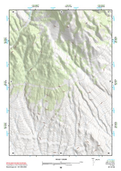 39116NE Page 52 Simpson Park Mountains Topo Preview 1