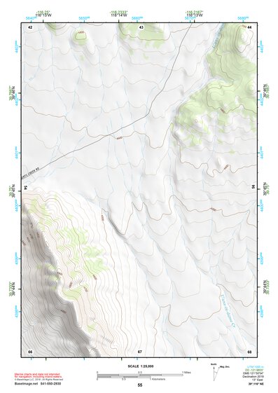 39116NE Page 55 Simpson Park Mountains Topo Preview 1