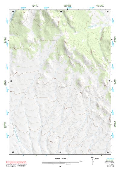 39116NE Page 56 Simpson Park Mountains Topo Preview 1
