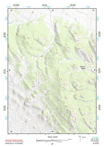 39116NE Page 57 Simpson Park Mountains Topo Preview 1