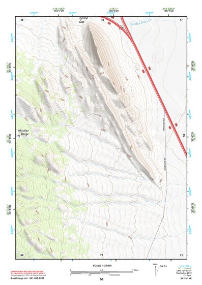 39116NE Page 58 Simpson Park Mountains Topo Preview 1
