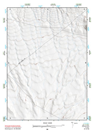 39116NE Page 64 Simpson Park Mountains Topo Preview 1