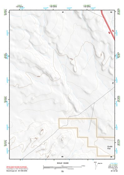 39116NE Page 73 Simpson Park Mountains Topo Preview 1