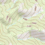 39116NE Page 83 Simpson Park Mountains Topo Preview 3