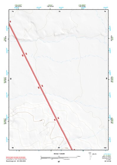 39116NE Page 87 Simpson Park Mountains Topo Preview 1