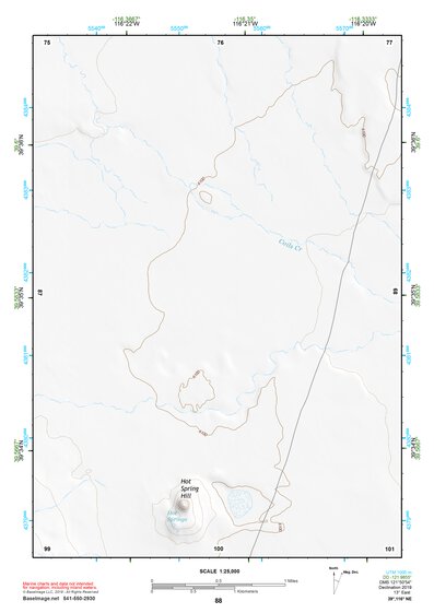 39116NE Page 88 Simpson Park Mountains Topo Preview 1