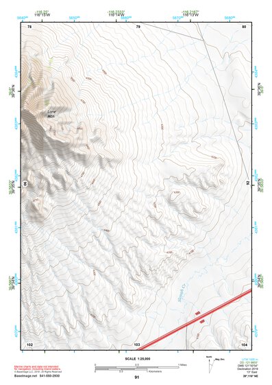 39116NE Page 91 Simpson Park Mountains Topo Preview 1