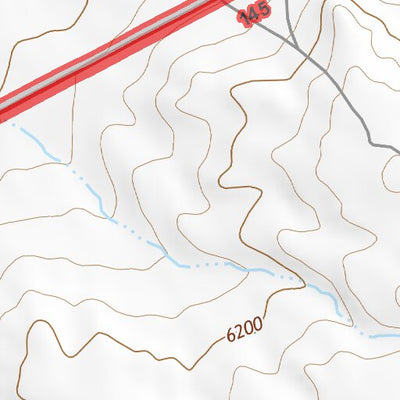 39116NE Page 92 Simpson Park Mountains Topo Preview 3